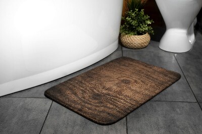 Tapis bain Bois