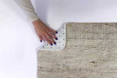 Tapis de bain Panneaux en bois