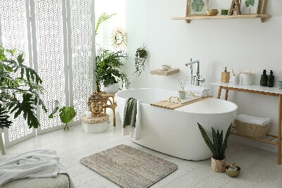 Tapis de bain Panneaux en bois