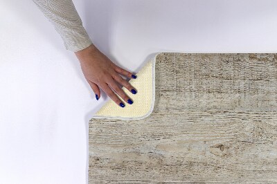Tapis de bain Panneaux en bois