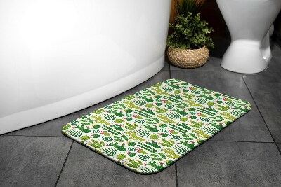 Tapis de bain Motif de cactus
