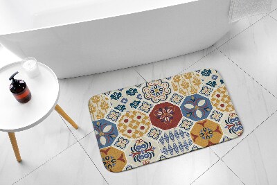 Tapis bain Azulejo