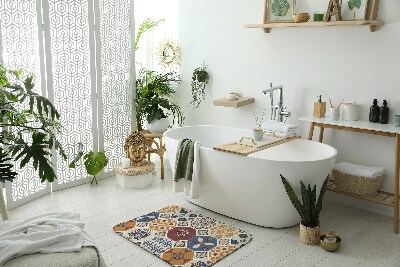 Tapis bain Azulejo