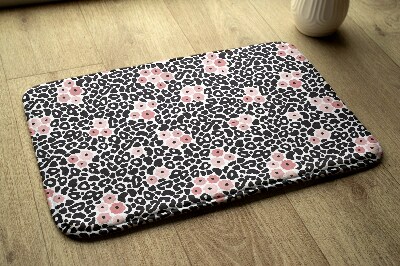 Tapis de bain Léopard abstrait