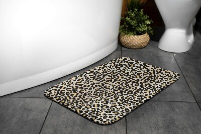 Tapis salle de bain Panthère