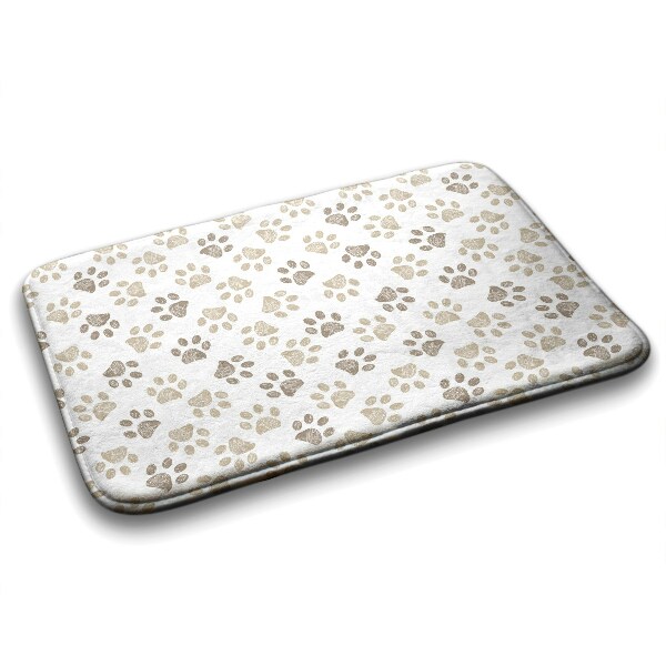 Tapis de salle de bain Pattes de chien