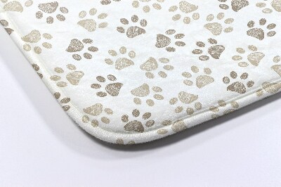 Tapis de salle de bain Pattes de chien