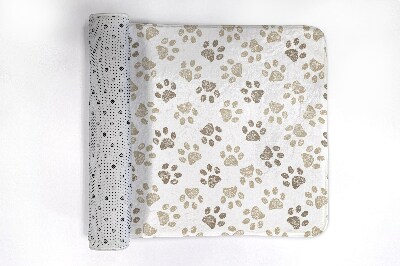 Tapis de salle de bain Pattes de chien