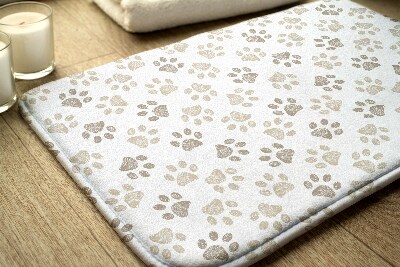 Tapis de salle de bain Pattes de chien