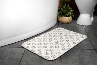 Tapis de salle de bain Pattes de chien