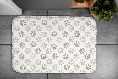 Tapis de salle de bain Pattes de chien
