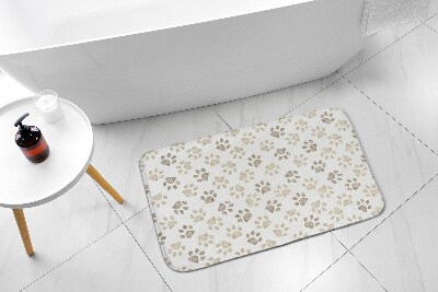 Tapis de salle de bain Pattes de chien