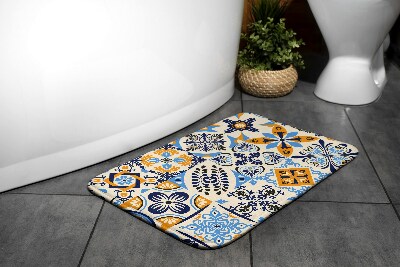 Tapis bain Azulejo