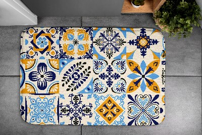 Tapis bain Azulejo
