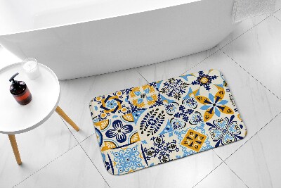 Tapis bain Azulejo