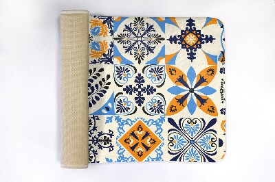 Tapis bain Azulejo