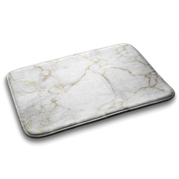 Tapis salle de bain Marbre clair