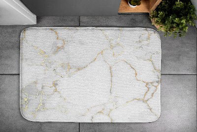Tapis salle de bain Marbre clair