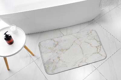 Tapis salle de bain Marbre clair