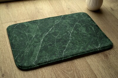 Tapis de salle de bain Marbre vert