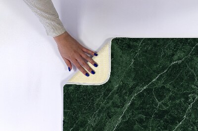 Tapis de salle de bain Marbre vert