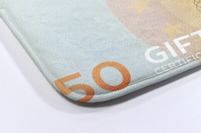 Tapis de bain Monnaie en euros