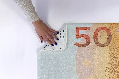 Tapis de bain Monnaie en euros