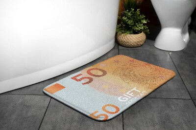 Tapis de bain Monnaie en euros