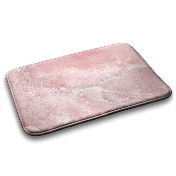 Tapis de salle de bain Abstraction rose