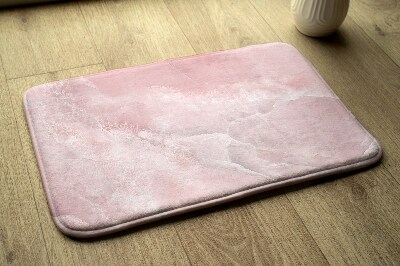 Tapis de salle de bain Abstraction rose