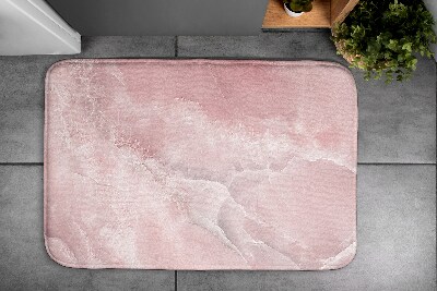 Tapis de salle de bain Abstraction rose