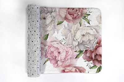 Tapis de bain Fleurs