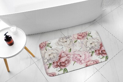 Tapis de bain Fleurs