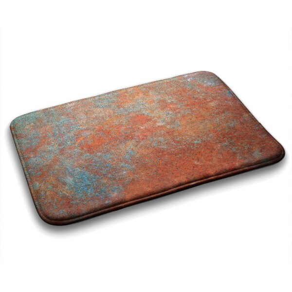 Tapis salle de bain Rouiller