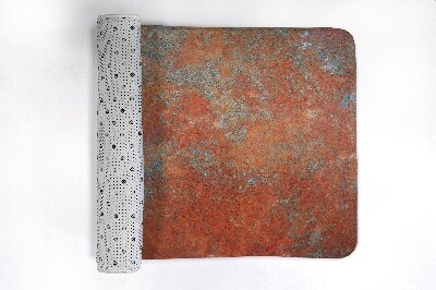 Tapis salle de bain Rouiller