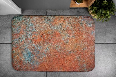 Tapis salle de bain Rouiller