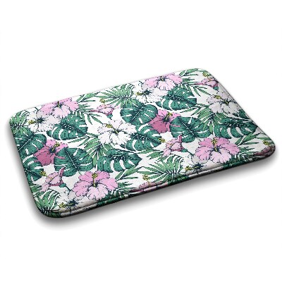 Tapis de salle de bain Feuilles de monstera