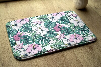 Tapis de salle de bain Feuilles de monstera