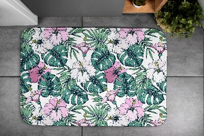 Tapis de salle de bain Feuilles de monstera