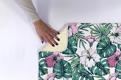 Tapis de salle de bain Feuilles de monstera