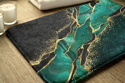 Tapis de bain Abstraction colorée