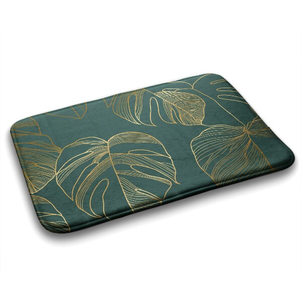 Tapis de salle de bain Feuilles de monstera
