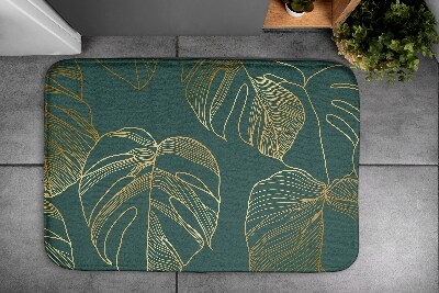 Tapis de salle de bain Feuilles de monstera