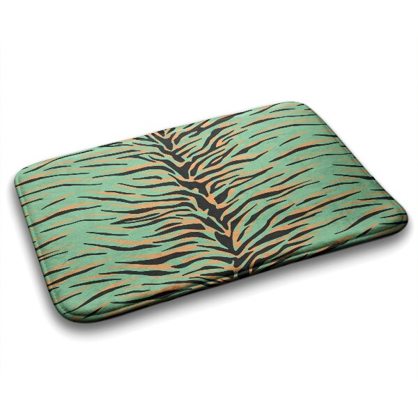 Tapis de bain Rayures de tigre abstraites
