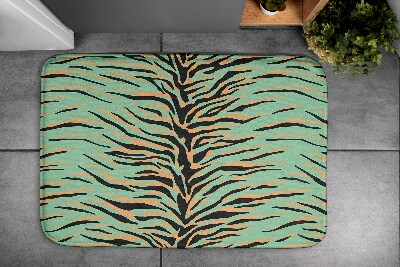 Tapis de bain Rayures de tigre abstraites