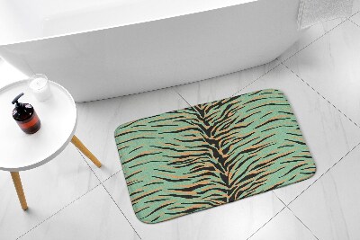 Tapis de bain Rayures de tigre abstraites
