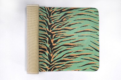 Tapis de bain Rayures de tigre abstraites