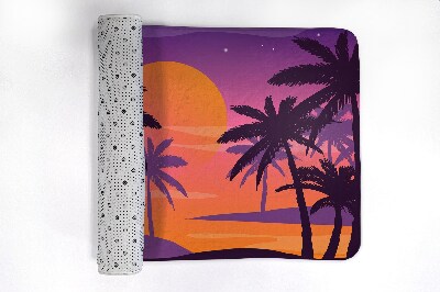 Tapis de salle de bain Plage tropicale