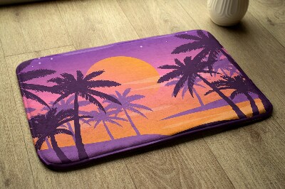 Tapis de salle de bain Plage tropicale