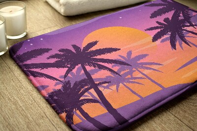 Tapis de salle de bain Plage tropicale